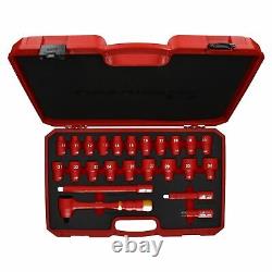 1/2 Drive Insulated VDE Tool Socket and Accessory Kit 24pc Metric GS Approved