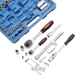 108pc Metric Socket Set Ratchet Torx Wrench Kit 1/4 Drive Repair Tool with Case