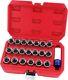 21pc Audi Master Locking Wheel Nut Stud Remover Tool Kit