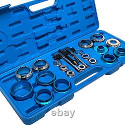 21pcs Camshaft Crankshaft Oil Seal Bearing Remover Installer Rings Tool Kit UK