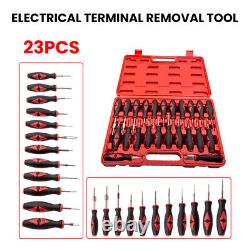 23Pcs Car Connector Release Electrical Terminal Removal Repair Tools Kit Set NEW