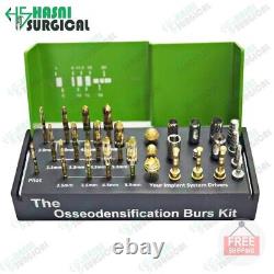 30-Pcs Advanced Dental Implant Bur Tools Kit