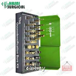 30-Pcs Advanced Dental Implant Bur Tools Kit