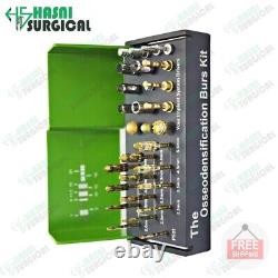 30-Pcs Advanced Dental Implant Bur Tools Kit