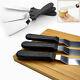 3pcs Stainless Steel Spatula Palette Knife Set Cake Decorating Tools Kit MND