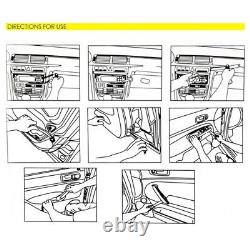 4 Pcs Car Trim Removal Tool Kit Panel Door Pry Dash Interior Clip Set