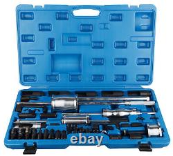 40pcs Diesel Injector Puller Remover MASTER Tool Set For VW BMW FORD Kit