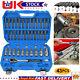 43PCS Car Shock Absorber Strut Nut Removal Tool Kit Go-thru Socket & Ratchet Set