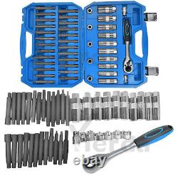 43PCS Shock Absorber Strut Nut Go-Through Socket Ratchet Wrench Bearing Tool Kit