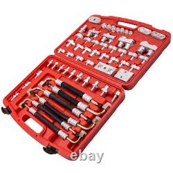 56x Car A/C Compressor Service Kit Air Conditioning Leak Detector Tester Tools