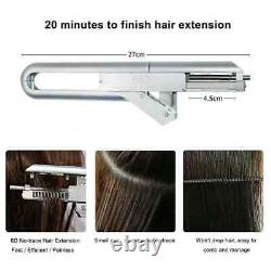 6D Extension Machine Salon Fusion Tool Connector Human Hair Extension Kit Set