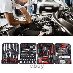 804 Pcs Tool Set-Socket Case Mechanics Kit Box Organize Castors Toolbox Trolley