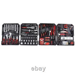 804Pc Tool Set Case Mechanics Kit Box Organize Castors Toolbox Trolley UK SELLER