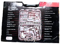 Air Tool Kit 73 Piece Sip 07197 Kit Amazing Mechanics Garage Set H