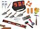 BRICKLAYERS TOOLS Plastering Trowels, Hammer Line pins F clamps 100m line UK Kit