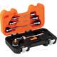 Bahco Pistol Grip Ratchet Screwdriver and Spanner Tool Kit