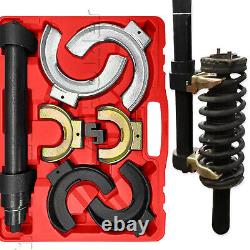 Car Coil Strut Spring Compressor Heavy Duty Tool Suspension Clamp Kit With Case