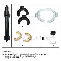 Car Coil Strut Spring Compressor Heavy Duty Tool Suspension Clamp Kit With Case