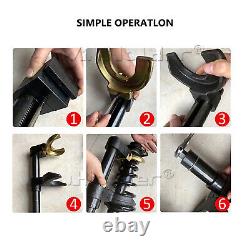 Car Coil Strut Spring Compressor Heavy Duty Tool Suspension Clamp Kit With Case