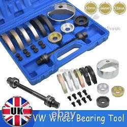 Compact Wheel Bearing Tool GEN2 Master Kit Removes & Installs VAG VW 62,66,72mm