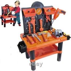 Creative Tool Bench Play Set Work Shop Tools Kit Boys Kids Workbench Toy