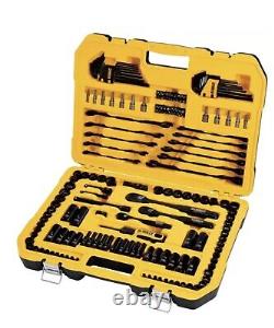 DEWALT 184 Piece Mechanics Tool Kit Spanner Drive Socket Ratchet Set DWMT45184/