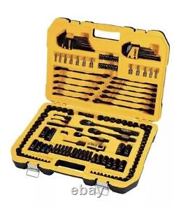 DEWALT 184 Piece Mechanics Tool Kit Spanner Drive Socket Ratchet Set DWMT45184-