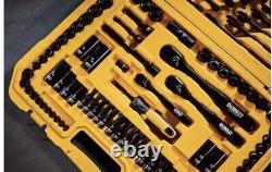 DEWALT 184 Piece Mechanics Tool Kit Spanner Drive Socket Ratchet Set DWMT45184-