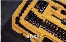 DEWALT 184 Piece Mechanics Tool Kit Spanner Drive Socket Ratchet Set DWMT45184-