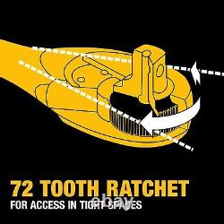 DEWALT Mechanics Tools Kit and Socket Set, 142 Piece, 1/4 & 3/8 Drive, MM/SAE