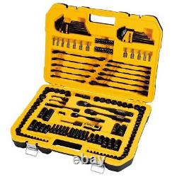 DeWalt Mechanics Set Tool Kit Spanner Socket Ratchet Set 184pc (DWMT45184-1) NEW