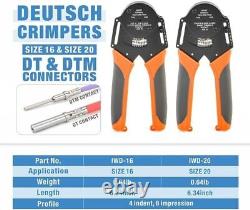 Deutsch Dt Series Multi Plug Waterproof Connector 2 3 4 6 8 12 Way Pin Kit