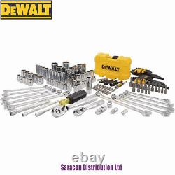 Dewalt 142pc 1/4 & 3/8 Drive Socket, Bit, & Tool Kit Metric & Af Dwmt73802-1