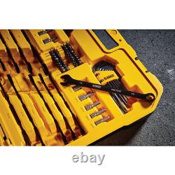 Dewalt Mechanics Socket Wrench Set 184 Piece Garage Tool Ratchet Combination Kit