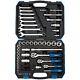 Draper Metric Tool Kit, 1/4, 3/8 and 1/2 Sq. Dr. (75 Piece) 16364