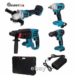 Electric Tool Kit Set Electric Impact Wrench/125Mm Angle Grinder/13Mm Electric D