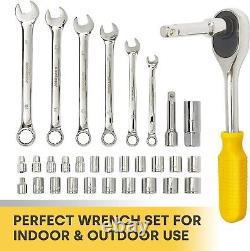 Enventor Tool Kit Set, 218PCS General Household Hand with Storage