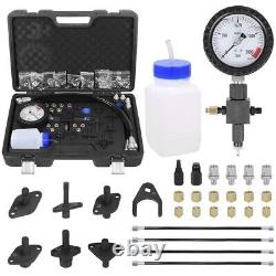 Fuel Injection Gauge Pressure Tester Test Kit Car System Pump Tool Set Universal