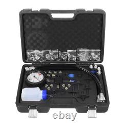 Fuel Injection Gauge Pressure Tester Test Kit Car System Pump Tool Set Universal