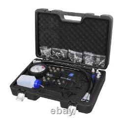 Fuel Injection Gauge Pressure Tester Test Kit Car System Pump Tool Set Universal