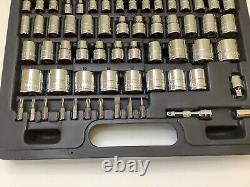 GM Goodwrench Socket & Ratchet Tool 66 Piece Set Kit with Case Good Wrench