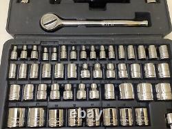 GM Goodwrench Socket & Ratchet Tool 66 Piece Set Kit with Case Good Wrench