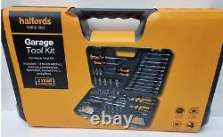 Halfords 92 Piece Garage Tool Kit 92 Pieces Brand New