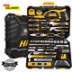 Hi-Spec 122Pc Mechanics Tool Kit, Metric Tools for Car & Bike Repair/Maintenance