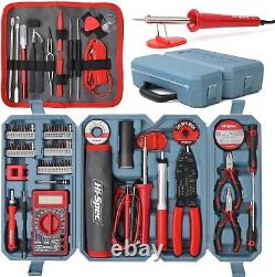 Hi-Spec 90 Piece Electronics & Soldering Repair Tool Set Kit with Multimeter