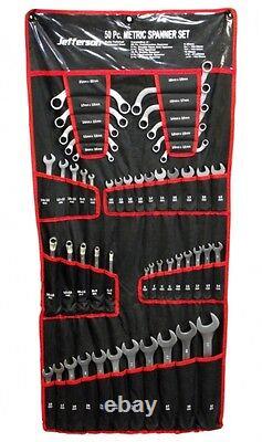 Jefferson 50 Piece Professional Combination Spanner Set (tool Kit)