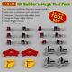 KIT BUILDER'S 14 PCS TOOL PACK Essential Tool Set for Every Scale Model Builder