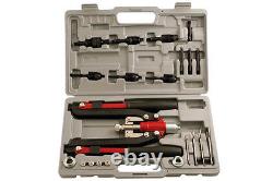 LASER TOOLS 3736 Riveter Nut Riveter Lock Bolt Tool Kit Rivet + Case