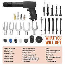 Multifunctional Pneumatic Hammer Kit with 25PCS Tool 2100 BPM & 90 PSI Air Hammer