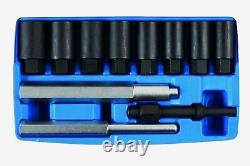 New! 1/2 Drive Locking Nut Wheel Removal Kit Wheel Locking Remover Tool